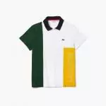 lacoste t-shirt new arrival flag green white